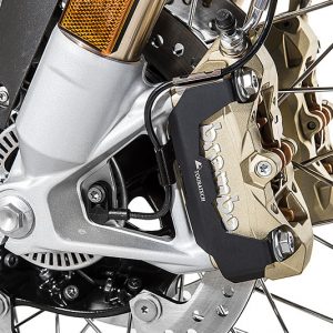 Zaštita prednjih pločica crna - set